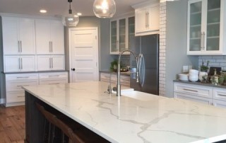 white quartz countertops