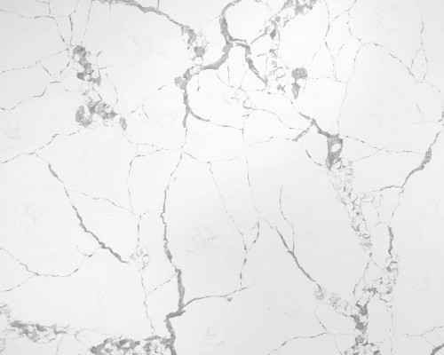 white marble-looked artificial quartz slabs