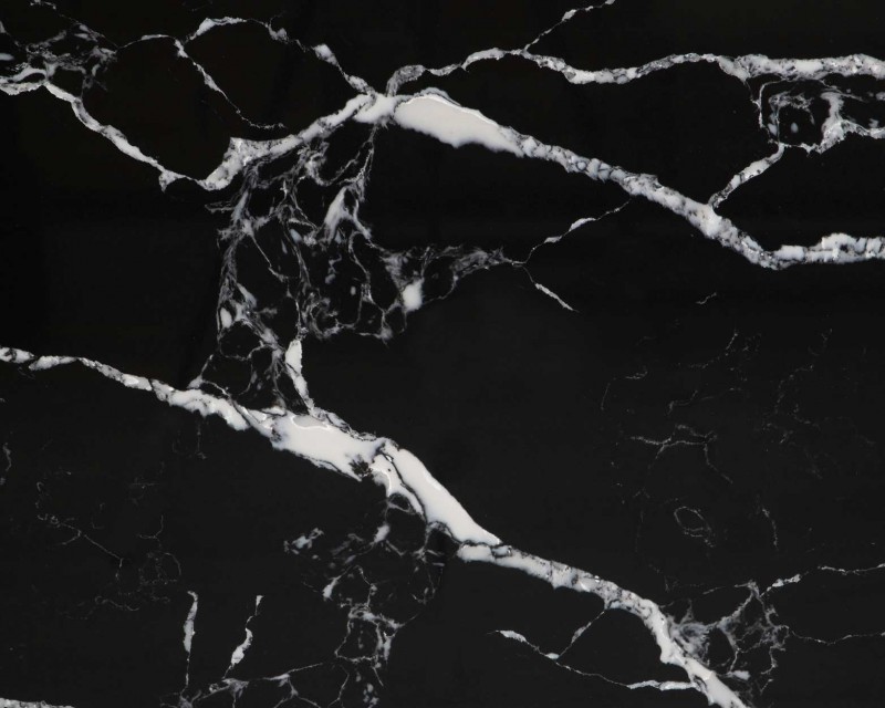 Black Galaxy Quartz Slabs (YMQ225) quartz countertops Yomi Stone